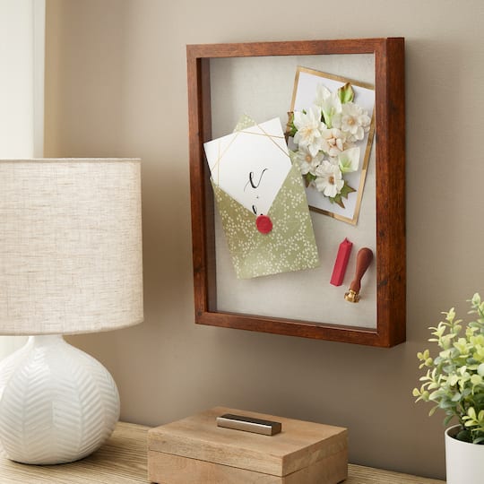 Honey Belmont Shadow Box by Studio Décor®